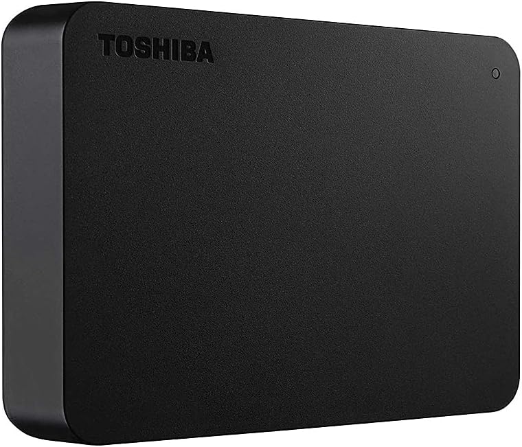 Toshiba Canvio Basics 4TB Portable External Hard Drive USB 3.0, Black – HDTB440XK3CA