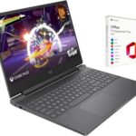 HP Victus 15.6″ 144Hz Full HD Gaming Laptop | AMD Ryzen 7 7445HS |NVIDIA GeForce RTX 4050|Copilot |Backlit| 32GB RAM DDR5 | 2TB SSD |Mica Silver |Windows 11 Pro |Bundle with Microsoft Office 2021