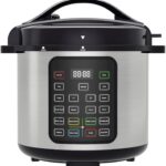 OLIXIS Electric Pressure Cooker 8 Quart Stainless Steel Multi Cooker Electric for Pressure 16-in-1 Rice, Steamer, Yogurt Maker, Slow Cook,Meat Stew, Cake, Saute, Multigrain