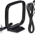 Bingfu 75 Ohm FM Antenna and AM Loop Antenna for Pioneer Onkyo Yamaha Marantz Indoor HD Radio FM Radio Bluetooth Home Stereo Receiver AV Audio Video Home Theater Receiver Power