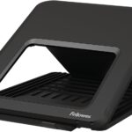 Fellowes Breyta Laptop Stand for The Home and Office, 12 Height Adjustments, 14″ Monitor Size- Black