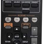Replacement Remote Control for Yamaha AV Receiver RAV498 RAV494 RAV331 RAV334 WT92670 RX-V373 RX-A810 RX-A810BL HTR-4066 RX-V467 RX-V367 RX-V371 RX-V671 RX-V677 RX-V383