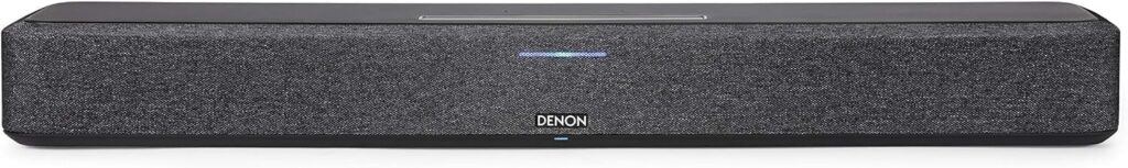 Denon Home SB-550 Black Built-in HEOS Wireless Bluetooth Sound Bar with an Additional 1 Year Extended Amber Protection (2021)