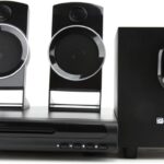 Emerson ED-8050 2.1 Channel Home Theater DVD Player and Surround Sound System with Subwoofer, HDMI Output, USB Playback, and Dual Speakers – Ideal for Immersive Movie and Music Experience