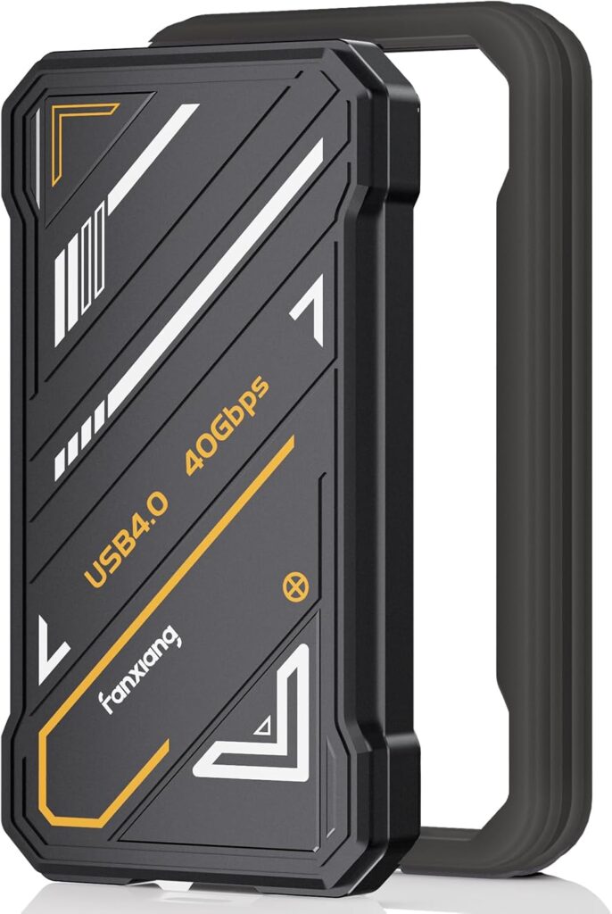 fanxiang External SSD 1TB, Up to 3800MB/s USB 4.0, (Thunderbolt 3/4), External Solid State Drive, Portable SSD Type-C External Hard Drive for iPhone 15/Pro/PC/Laptops/Professionals/Gaming, PS3000