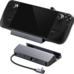 Anker Steam Deck Dock, Docking Station for Steam Deck (OLED)/ROG Ally/Legion Go, 6-in-1 USB C Hub with HDMI 4K@60Hz, 1Gbps Ethernet, 2 USB-A and 1 USB-C Port, 90W Fast Charging (Not for Rog Ally X)