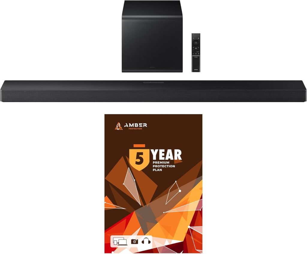 Samsung HW-QS700F 3.1.2 Ch Dolby Atmos Soundbar and Subwoofer with 5 Year Amber Protection Plan (2025)