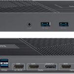 WAVLINK DisplayLink Docking Station Triple Monitor 4K@60Hz for 3 Monitors, 100W Charging for Thunderbolt 4/3, USB C M1 M2 M3 M4 Mac/Windows/Chrome – 3 HDMI, 2 DP, 6 USB Ports, 160W Power, LAN, Audio