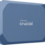Crucial X10 4TB Portable SSD, Up to 2,100MB/s, USB 3.2 USB-C, External Solid State Drive, Compatible with Windows, Mac & Android, Durable Storage for Games, Photos & Files, Blue – CT4000X10SSD9-02