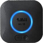 [Upgraded] 1Mii B06 Plus Bluetooth Receiver, HiFi Wireless Audio Adapter, Bluetooth 5.3 Receiver with 3D Surround aptX HD aptX Adaptive for Home Music Streaming Stereo System
