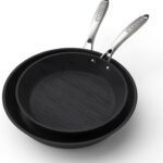 imarku Non Stick Frying Pans – 8 & 10 inch Frying Pan Set Nonstick Skillet, Professional Frying Pans Nonstick with Cool Stainless Steel Handle, Dishwasher Safe, Best Gifts