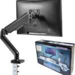 Spring LCD Monitor Arm with USB and Multimedia Ports