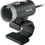 Microsoft LifeCam Cinema Webcam for Business – Black with built-in noise cancelling Microphone, Light Correction, USB Connectivity, for video calling on Microsoft Teams/Zoom, Windows 8/10/11