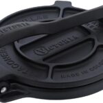 Victoria 8 Inches Cast Iron Tortilla Press, Roti Maker and Tortilladora, Pataconera Seasoned with Flaxseed Oil, Made in Colombia