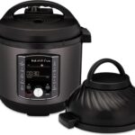 Instant Pot Pro Crisp 11-in-1 Air Fryer and Electric Pressure Cooker Combo with Multicooker Lids that Air Fries, Steams, Slow Cooks, Sautés, Dehydrates, & More, Free App With Over 800 Recipes, 8 Quart