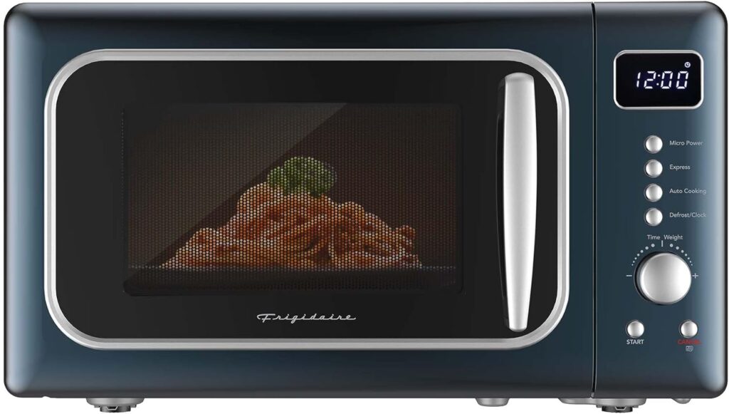 FRIGIDAIRE EMW788RETRO 0.7 cu. ft. Retro Microwave, Azure-Argent