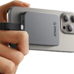 ORICO 2TB Magnetic Portable SSD, Aluminum Alloy, 4K 120 fps ProRes HDR Record and Store, Up to 2000MB/s, External Solid State Drive, Compatible with iPhone 16 Pro Max, Tablet, Computer – K20