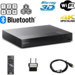 Region Free Blu-ray Player Compatible with Sony BDP-S6700 with 3D WiFi and 4K-Upscaling Multi Region Code Free | Blu-ray Regions A, B, C | DVD Regions 0-8 with Dynastar 6FT HDMI Bundle