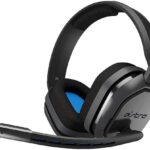 ASTRO Gaming A10 Wired Gaming Headset, Lightweight and Damage Resistant, ASTRO, 3.5 mm Audio Jack, for Xbox Series X|S, Xbox One, PS5, PS4, Nintendo Switch, PC, Mac- Black/Blue