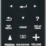 RAV578 VDQ40600 Replace AV Receiver Remote Control fits for Yamaha AVENTAGE RX-A8A RX-A6A