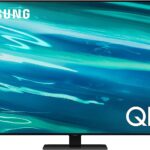 SAMSUNG 55-Inch Class QLED 4K UHD Q80A Series Direct Full Array Quantum HDR 12x, 6 – 2.2.2CH 60W Speakers, Object Tracking Sound, Smart TV with Alexa Built-In (QN55Q80AAFXZA, 2021 Model)
