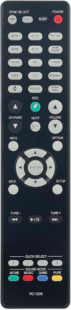 New Replace Remote Control fit for Denon Ultra Home Theater AV Receiver RC-1239 AVR-S760H AVR-X3800H AVR-X4700H AVR-X4800H AVR-S960H RC-1228 AVR-X8500H AVR-X2700H AVR-X3700H AVR-X2800H AVR-S970H