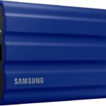 SAMSUNG T7 Shield 2TB Portable SSD, USB 3.2 Gen2, Rugged, IP65 Rated, for Photographers, Content Creators and Gaming, External Solid State Drive (MU-PE2T0R/AM, 2022), Blue