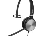 Yealink UH36 Professional USB Headset, Wired Headphones for Work Calls and Music, Headset with Noise Cancelling Mic for Computer PC Laptop（for Teams Certified, Mono,3.5mm Jack/USB Connection）