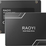 RAOYI 512GB Internal SSD SATA III 6Gb/s 2.5” Solid State Drive 3D NAND Flash Advanced SSD Hard Drive Up to 550MB/s SATA 3 SSD Upgrade Performance for PC Laptop