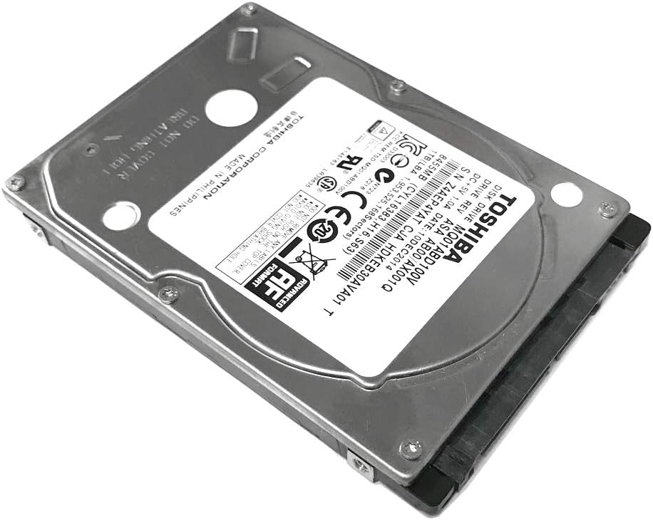 Toshiba 1TB 5400RPM 8MB Cache SATA 3.0Gb/s 2.5 inch Notebook Hard Drive (MQ01ABD100V) – 1 Year Warranty,Usb