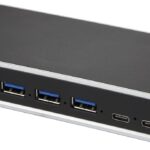StarTech.com 7 Port USB C Hub with Fast Charge Port – USB-C to 5X USB-A 2X USB-C (USB 3.0 SuperSpeed 5Gbps) – Self Powered USB 3.1 Gen 1 Type-C Hub w/Power Adapter – Desktop/Laptop Hub (HB30C5A2CSC)