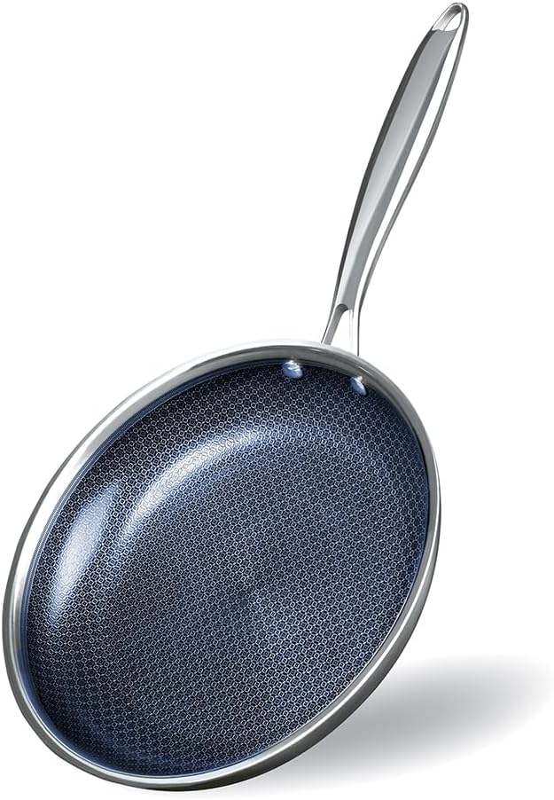 THE COOK’S COMPANY Non-Stick Frying Pan – Premium Skillet for Everyday Cooking, Nonstick Pan for Easy Cleanup, Durable Pan for Versatile Cooking Needs (Size: 8inch)