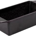 Lodge Cast Iron Loaf Pan 8.5×4.5 Inch, Black