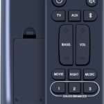 RC-1230 New Replacement Remote Control Compatible for Denon Soundbar Home Theater DHT-S216 DHT-S216H DHT-S316
