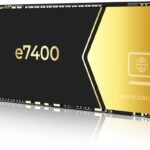 ORICO 2TB NVMe SSD PCIe 4.0- Up to 7400MB/s, M.2 2280 PCIe 4.0X4 Internal Solid State Drive, Fast Heat Dissipation, Compatible with macOS Windows for Gamers and Creators-e7400