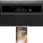 Denon AVR-X6800H 11.4 Channel 8K Receiver with 3D Audio and Dolby Atmos with a 1 Year Amber Protection Extension (2023), Black