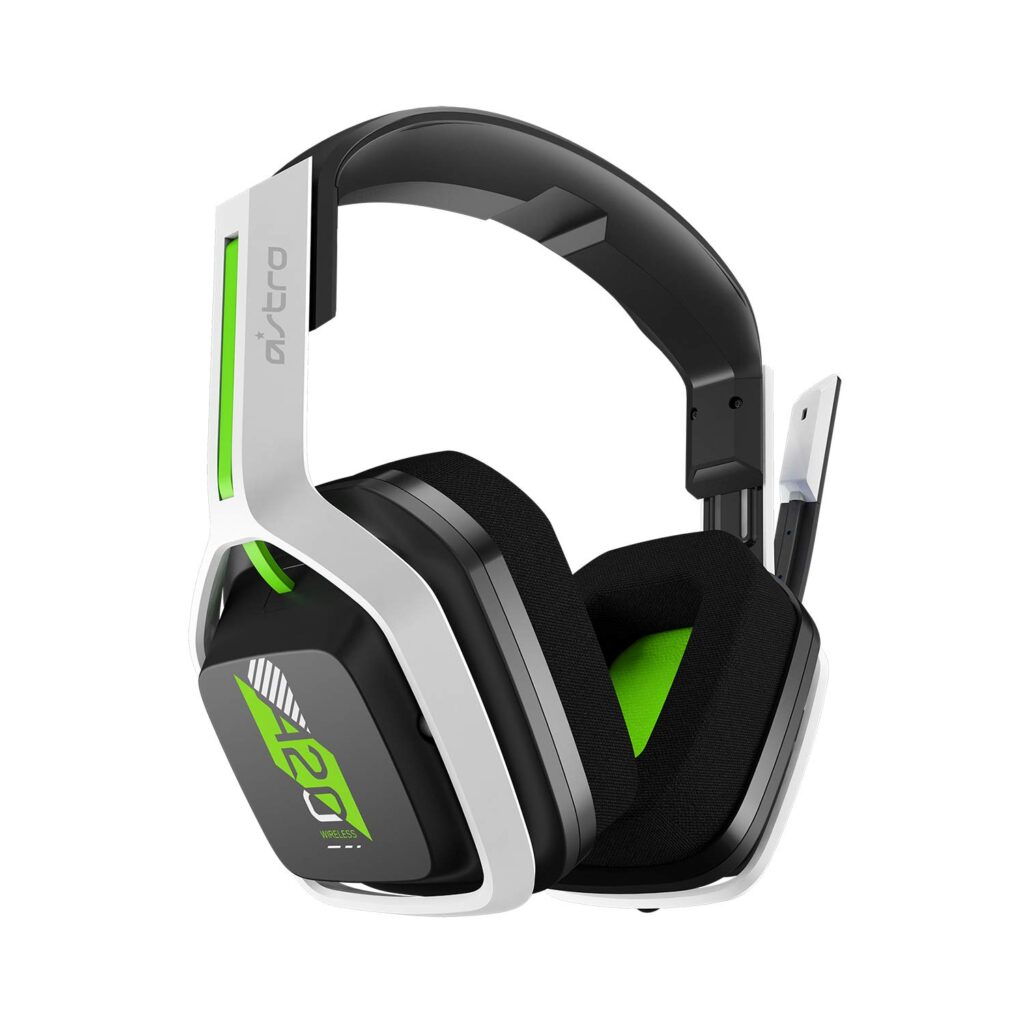 ASTRO Gaming A20 Wireless Headset Gen 2 for Xbox Series X | S, Xbox One, PC & Mac – White /Green