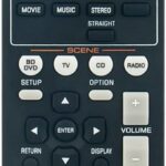 RAV332 WT92680EX Replaced Remote Control Fit for Yamaha AV Receiver YHT-493 RX-V367 RX-V367BL YHT493 RXV367 RXV367BL