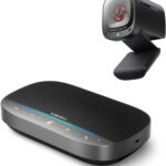 Anker PowerConf C200 2K Mac Webcam & AnkerWork SR500 Conference Speaker and Microphone with Deep Learning, Computer Camera, Connect 5 Speakerphones in Daisy Chain, AI Noise Cancellation