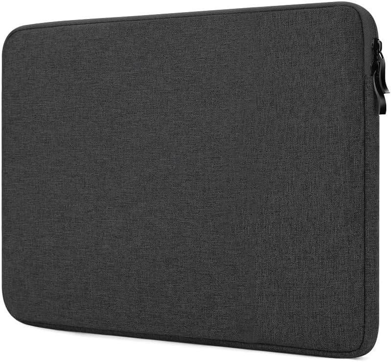 ProElife 13-Inch Laptop Sleeve Case for 2024 MacBook Air 13.6 inch with M3 Chip (A3113) Accessory Traveling Carrying Bag Cover Water-Resistant Simple Case for MacBook Air 13.6” M3 2024 (Black)