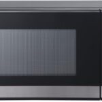 Panasonic NN-SB438S Compact Microwave Oven, 0.9 cft, Black Stainless Steel