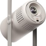 XGIMI Vibe One Mini 1080P Smart Portable Projector, Google TV with Licensed Netflix, Sound by JBL, Built-in Battery, Auto Focus Auto Keystone, HD Outtdoor Movie Projector for Home(Cloud Ash)