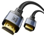 HDMI 2.1 Cable,48Gbps 8K@60Hz 4K Ultra High Speed Cords(7680×4320, 4K@120Hz) eARC HDR10 HDCP 2.2 & 2.3 3D, Compatible for PS5/PS4/X-Box/Roku TV/HDTV/Blu-ray/LG(15FT/5M)