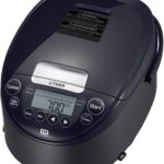 Tiger JPW-H18U Induction Heating Rice Cooker and Warmer with 14 Menu Presets and LCD Display (10-Cup, Mauve Black)