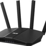 ASUS RT-BE58U WiFi 7 BE3600 AiMesh Extendable Router, 4K-QAM, MLO, AI Detection 2.5G Port, Four 1G Ports, Commercial-Grade Network Security, Parental Control, IoT Network, Kid’s Network, VPN Network