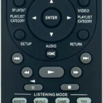 RC-765M Replace Remote Control fit for Onkyo Home Theater TV Soundbar Audio System/A/V Receiver 24140765 RC-765M RC 765M RC765M RT24140765 TXSR608 TX SR608 TX-SR608