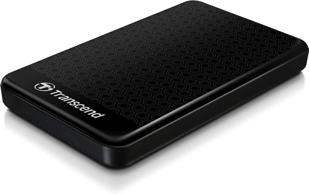 Transcend 1TB StoreJet A3 USB 3.0 Hard Drive (TS1TSJ25A3K)