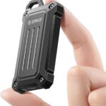 ORICO 512 GB Portable SSD Up to 2000 MB/s USB 3.2 Gen 2 x 2 External Solid State Drive, Zinc Alloy Design, Water and Dust Resistance for Outdoors Professionals, Photography, PSSD – MINI20