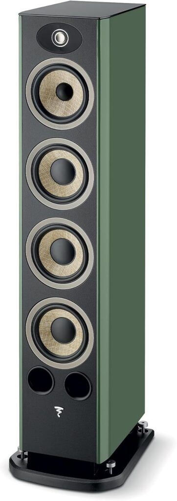 Focal Aria Evo X No. 3 Floorstanding Loudspeaker – Each (High Gloss Moss Green)