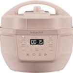 Instant Pot 4QT RIO Mini 7-in-1 Multi-Cooker, Pressure Cooker, Slow cook, Sauté, Steam, Rice Maker, Yogurt, & Warmer, Rosewater, 4 Quarts